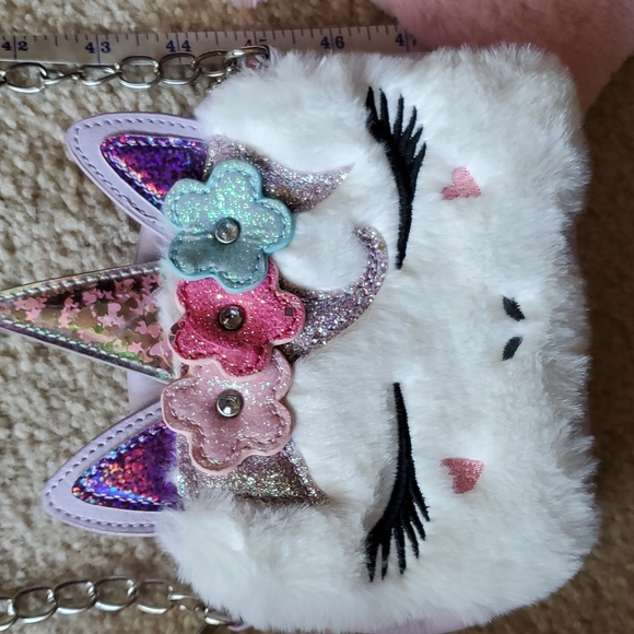 New Unicorn purse and Furry Bunny Diary - Picture 7 of 10
